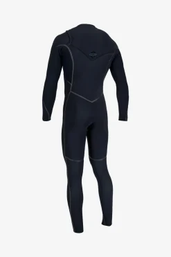 Hyperfreak Fire 3/2MM+ Chest Zip Full Wetsuit - Crbn/crbn | O'Neill