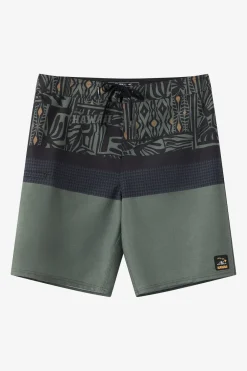 Hyperfreak Heat Hawaii 20" Boardshorts - Dark Olive | O'Neill