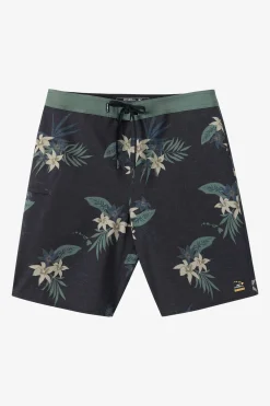Hyperfreak Heat Hawaii 20" Boardshorts - Black | O'Neill