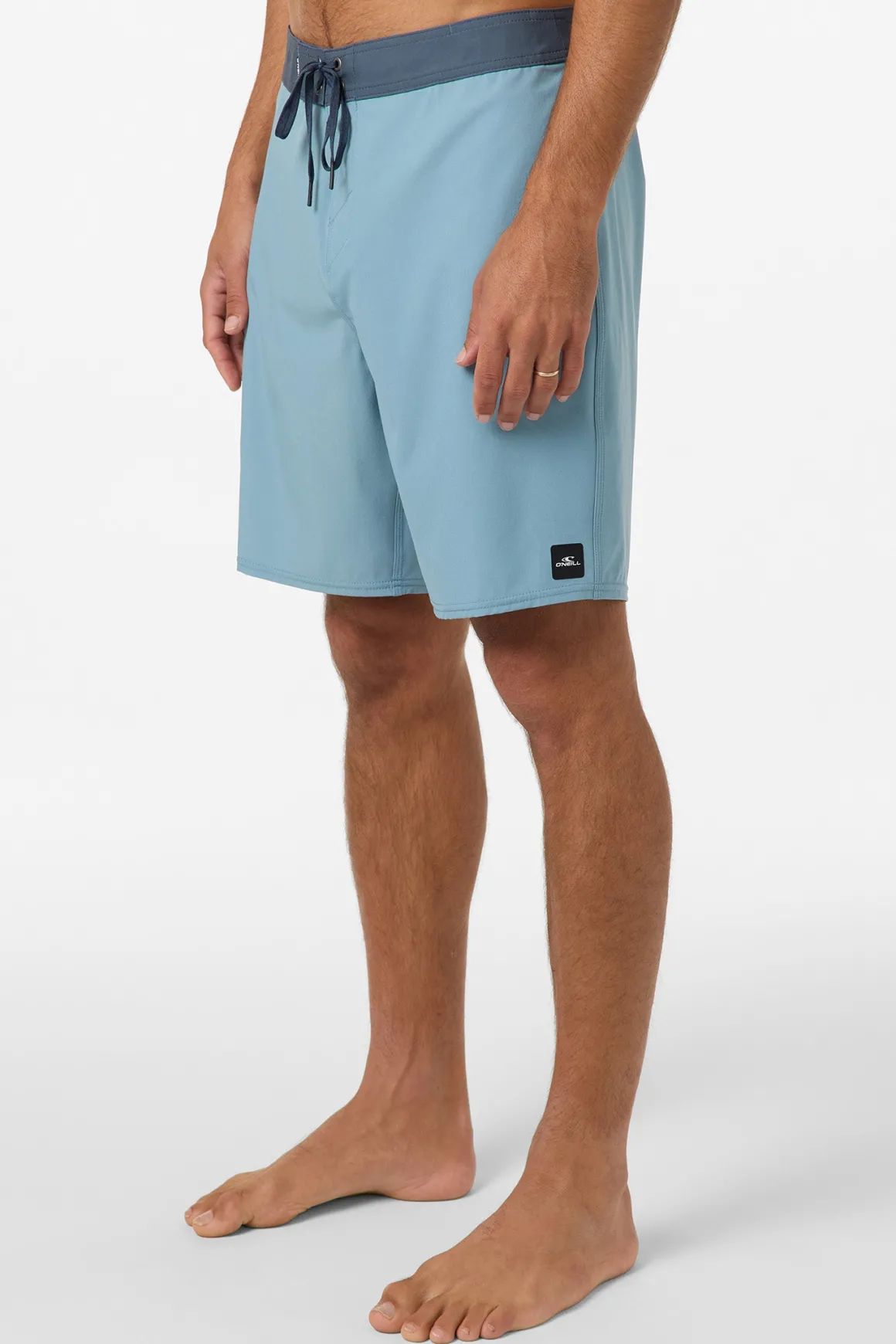 Hyperfreak Heat Solid 19" Boardshorts - Stone Blue | O'Neill