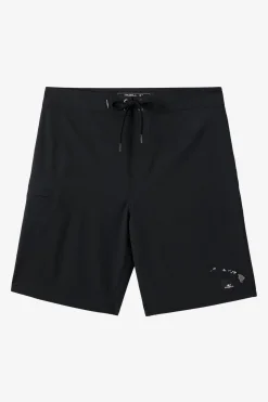 Hyperfreak Heat Solid Hawaii 20" Boardshorts - Black | O'Neill