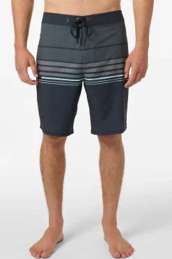 Hyperfreak Heat Stripe 20" Boardshorts - Phantom | O'Neill