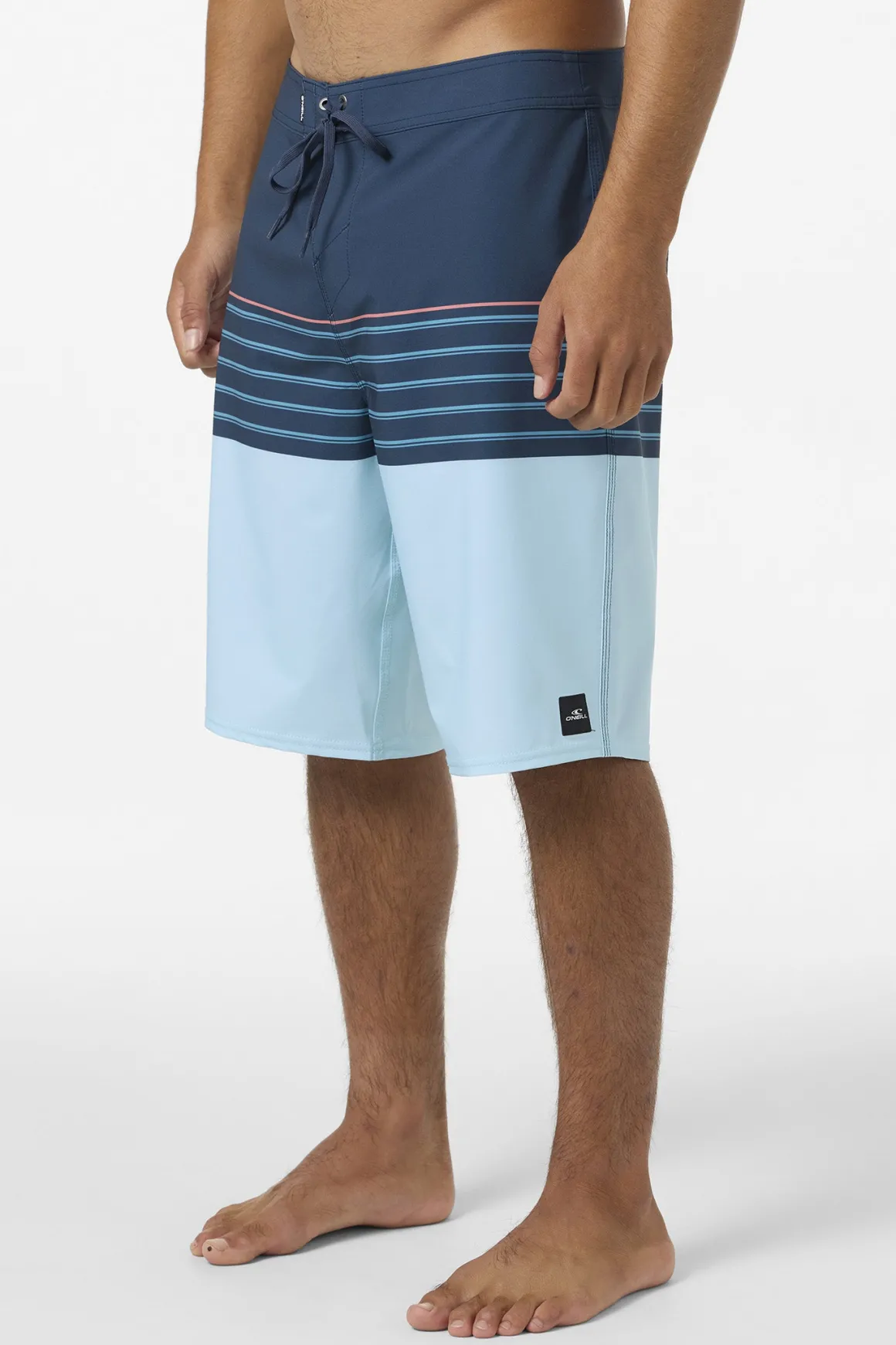 Hyperfreak Heat Stripe 21" Boardshorts - Midnight Navy | O'Neill