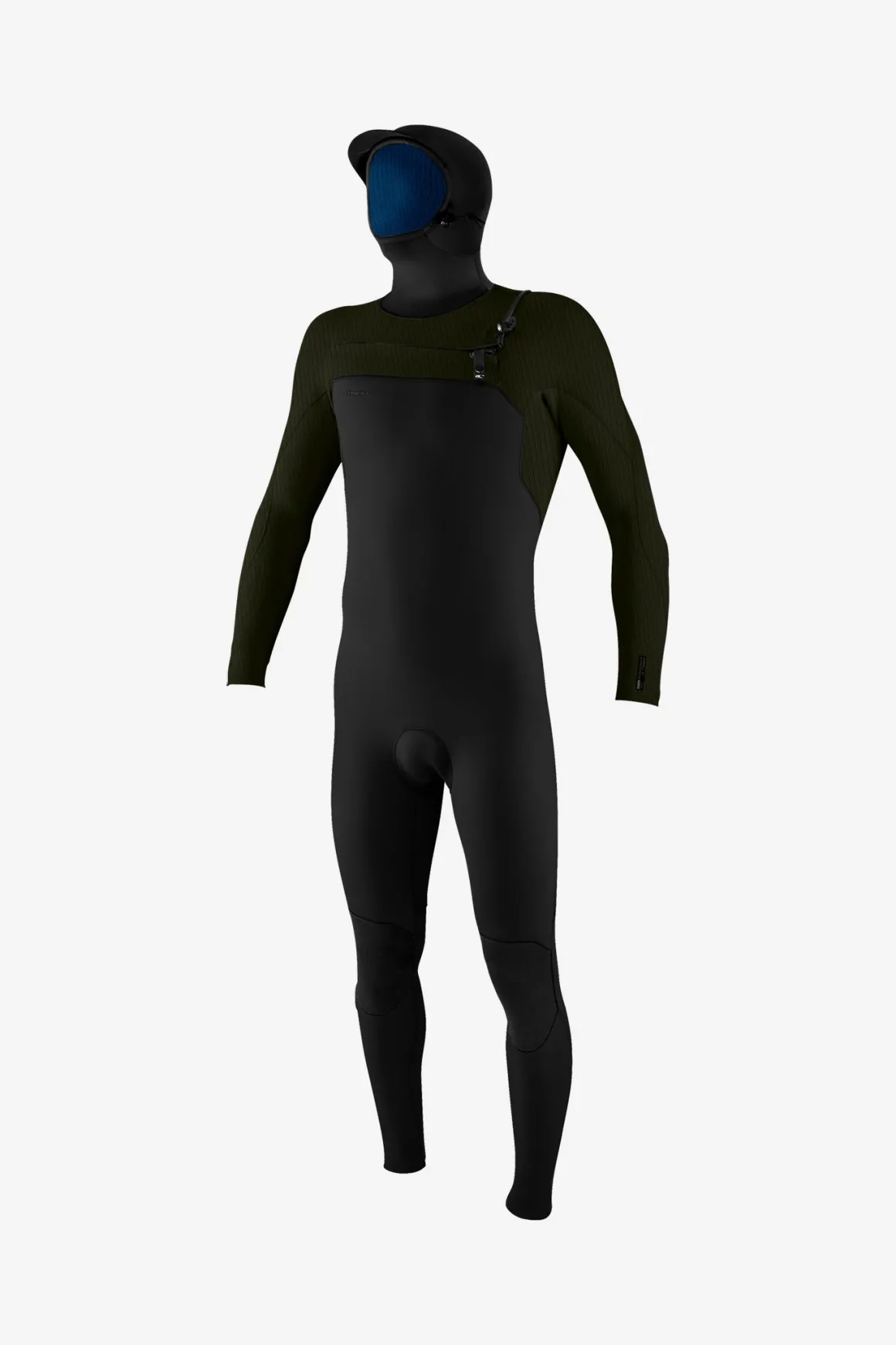 Hyperfreak 4/3+MM Chest Zip Full W/hood - Blk/ranger | O'Neill