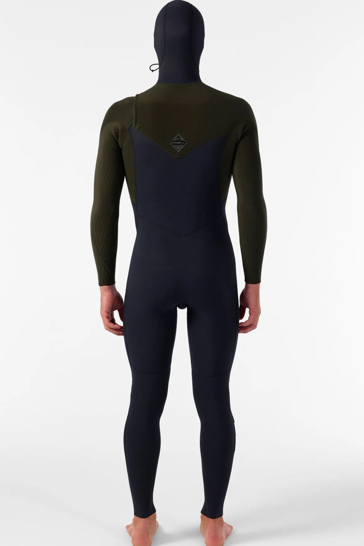 Hyperfreak 4/3+MM Chest Zip Full W/hood - Blk/ranger | O'Neill