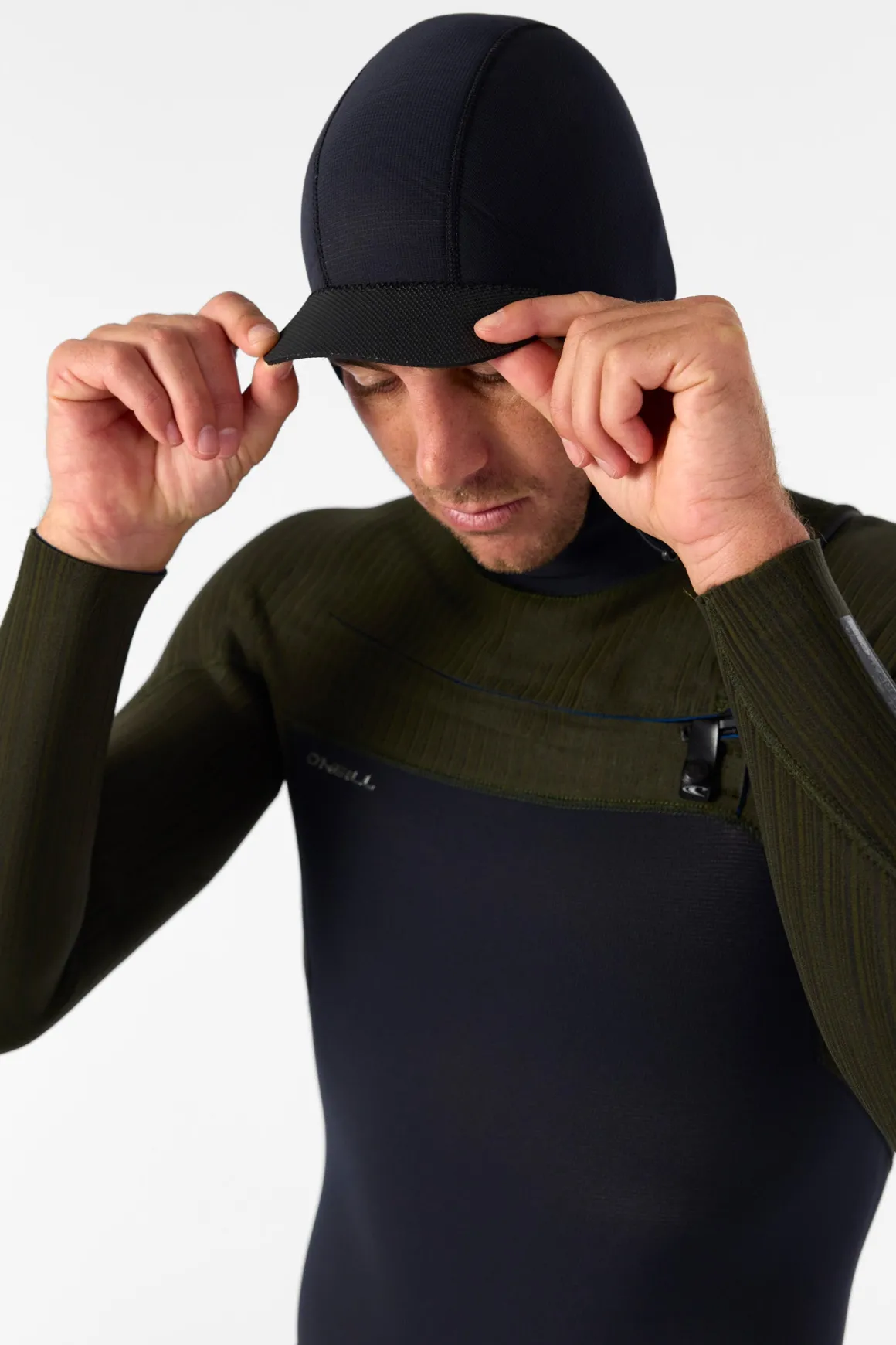 Hyperfreak 4/3+MM Chest Zip Full W/hood - Blk/ranger | O'Neill