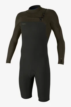 Hyperfreak 2MM Chest Zip Long Sleeve Spring - Raven/arm | O'Neill