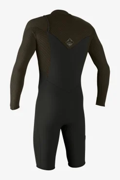 Hyperfreak 2MM Chest Zip Long Sleeve Spring - Raven/arm | O'Neill