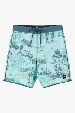Hyperfreak Mysto Scallop 19" Boardshorts