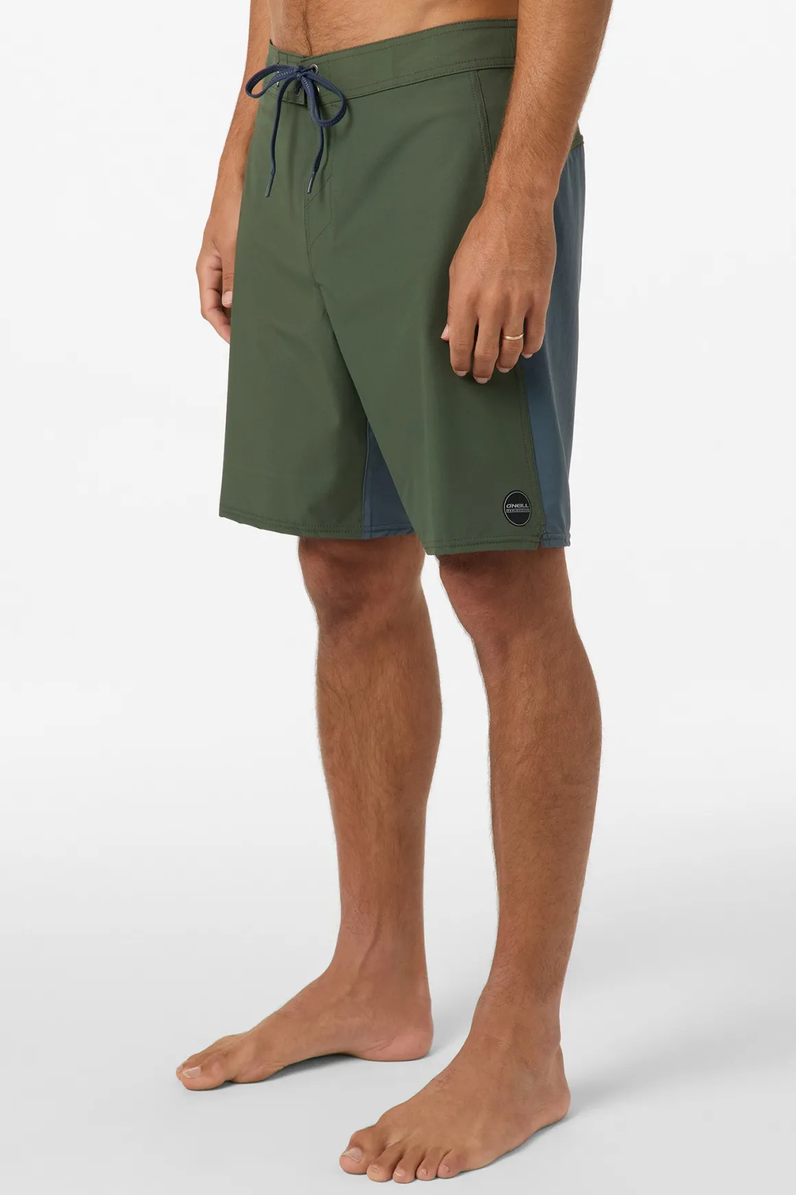 Hyperfreak TRVLR Tech Enduro 19" Boardshorts - Dark Olive | O'Neill
