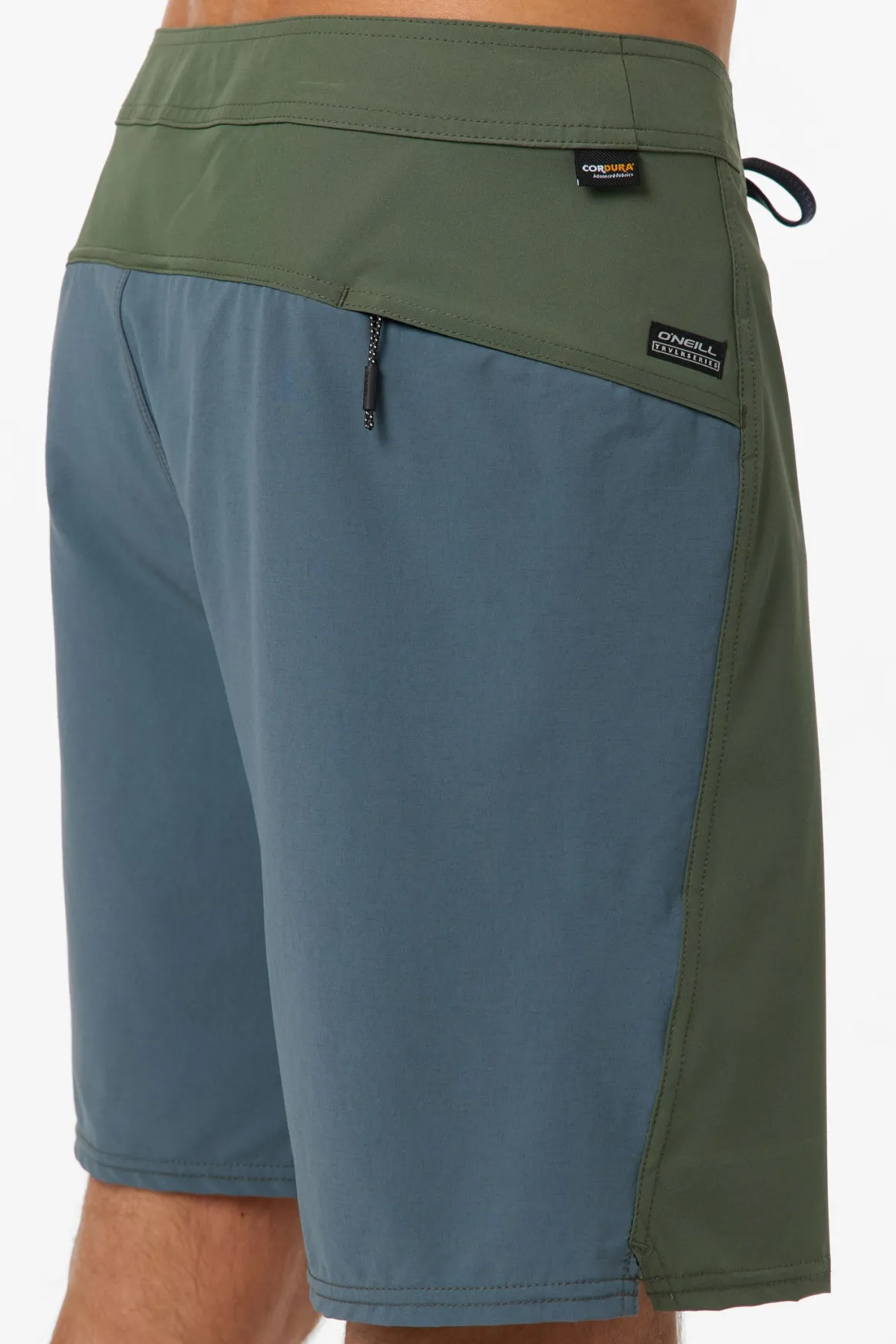 Hyperfreak TRVLR Tech Enduro 19" Boardshorts - Dark Olive | O'Neill