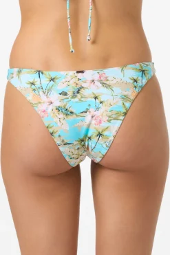 Islands Tropic Flamenco Cheeky Bottoms - Blue Radiance | O'Neill