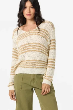 Iyla Long Sleeve Sweater - Warm Sand | O'Neill
