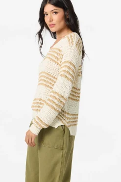 Iyla Long Sleeve Sweater - Warm Sand | O'Neill