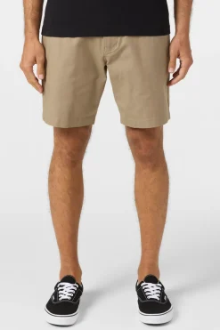 Jay Stretch 18" Shorts - Khaki | O'Neill