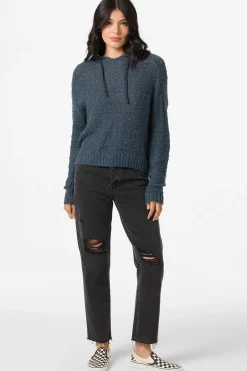 Jayne Solid Long Sleeve Sweater - Slate | O'Neill