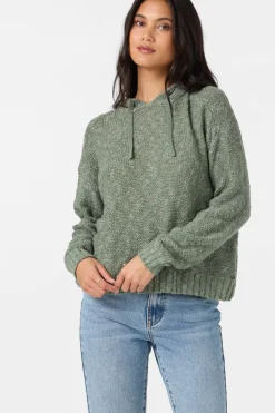 Jayne Solid Long Sleeve Sweater - Sea Spray | O'Neill
