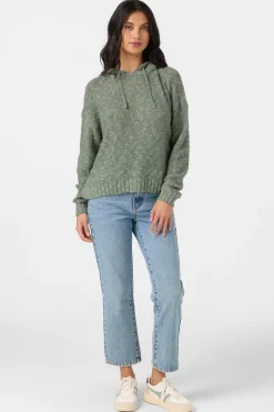 Jayne Solid Long Sleeve Sweater - Sea Spray | O'Neill