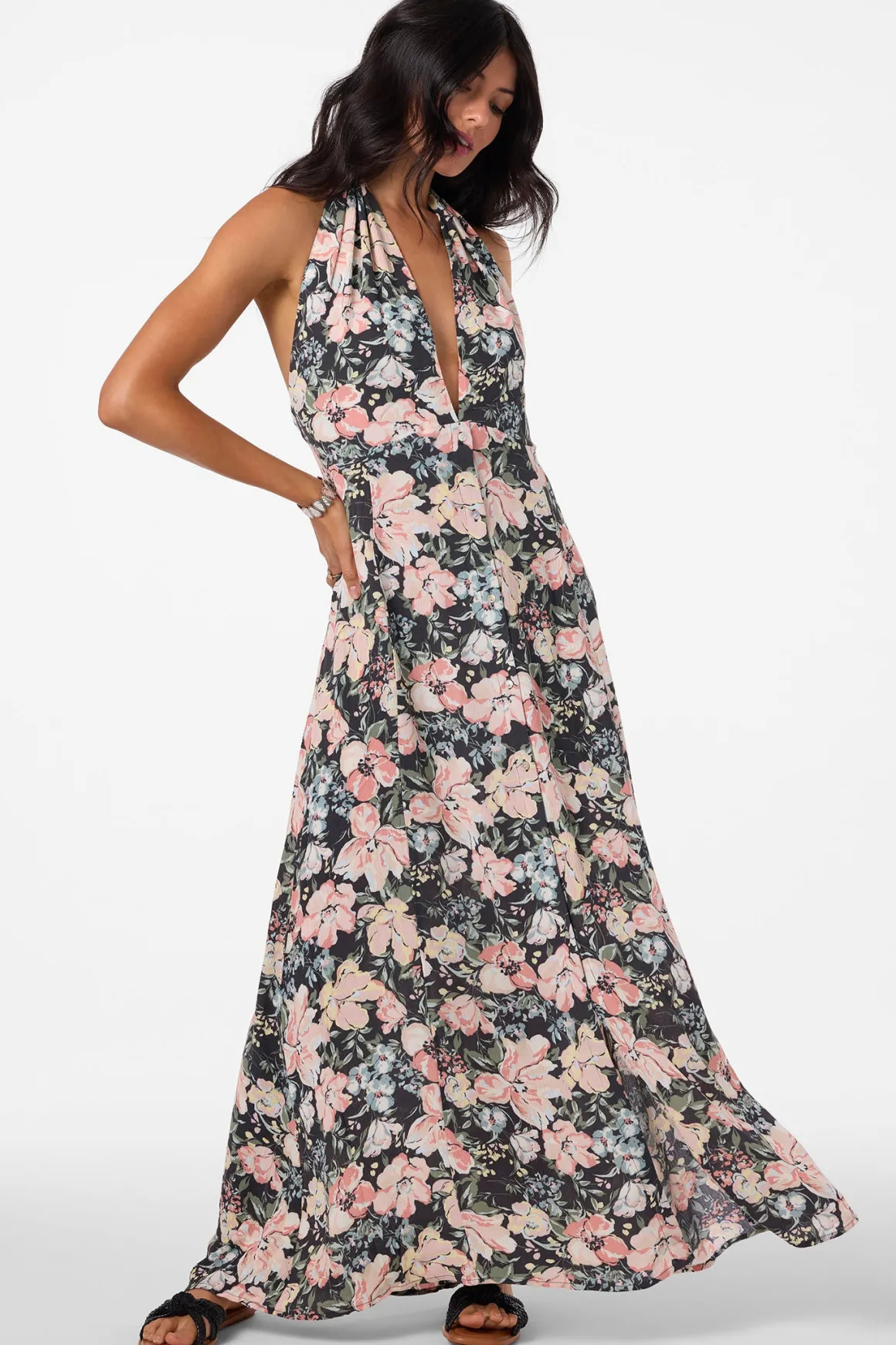 Jemma Floral Maxi Dress - Faded | O'Neill