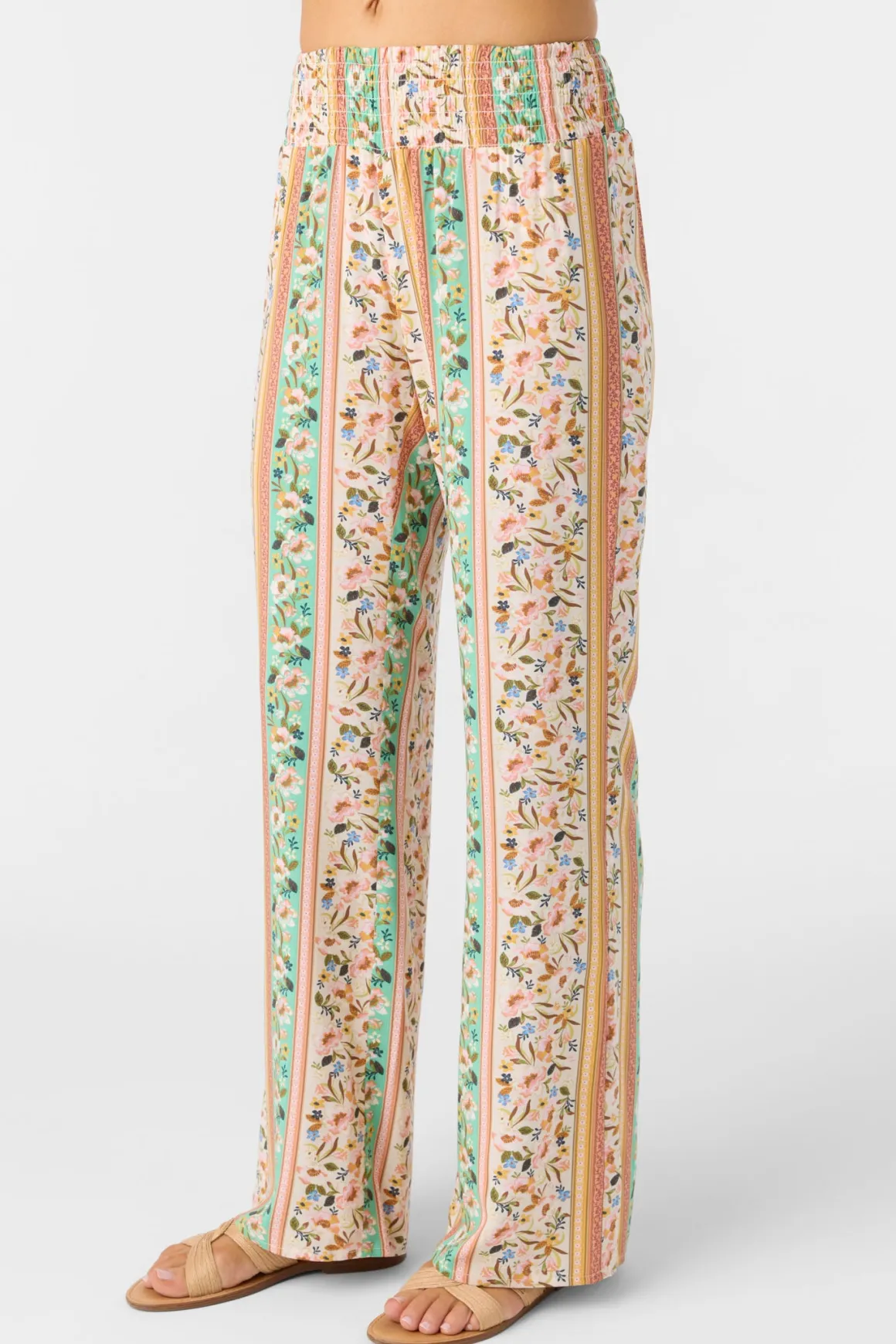 Jonie Cora Floral Pants - Tapioca | O'Neill