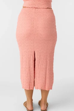 Jordana Midi Skirts - Coral Haze | O'Neill
