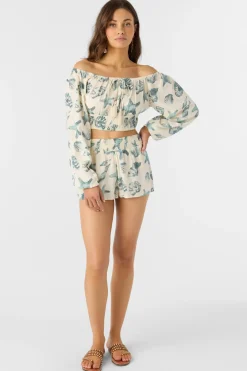 Kammie Long Sleeve Top - Winter White | O'Neill