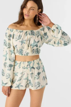 Kammie Long Sleeve Top - Winter White | O'Neill