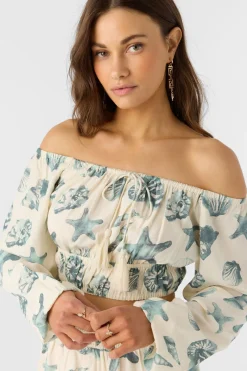 Kammie Long Sleeve Top - Winter White | O'Neill