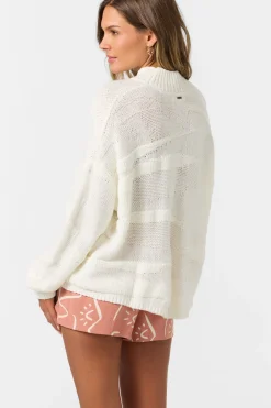 Kastalyn Long Sleeve Sweater - Winter White | O'Neill