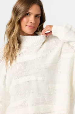 Kastalyn Long Sleeve Sweater - Winter White | O'Neill