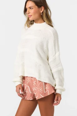 Kastalyn Long Sleeve Sweater - Winter White | O'Neill