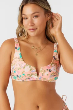 Kelly Floral Popoyo Bralette Top - Desert Flower | O'Neill