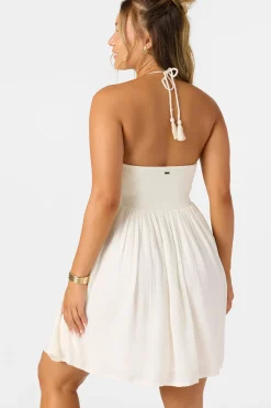 Kindra Short Dress - Winter White | O'Neill