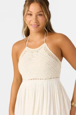 Kindra Short Dress - Winter White | O'Neill