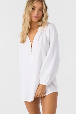 Krysten Tunic Dress - White | O'Neill