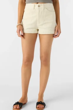 Langford Cord Shorts - Winter White | O'Neill