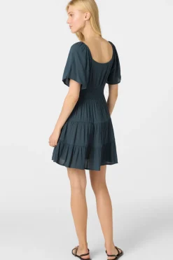 Layken Solid Short Dress - Slate | O'Neill