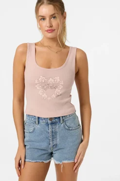 Leah Hawaii Scoopneck - Misty Rose | O'Neill