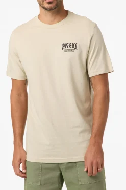 Left Side Classic Tee - Lt Khaki | O'Neill