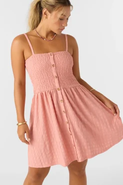 Leighton Short Dress - Coral Haze | O'Neill