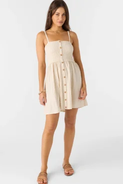 Leighton Short Dress - Tapioca | O'Neill