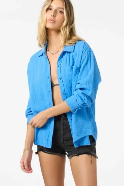 Leni Relaxed Long Sleeve Top - Regatta | O'Neill