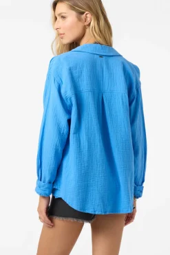 Leni Relaxed Long Sleeve Top - Regatta | O'Neill