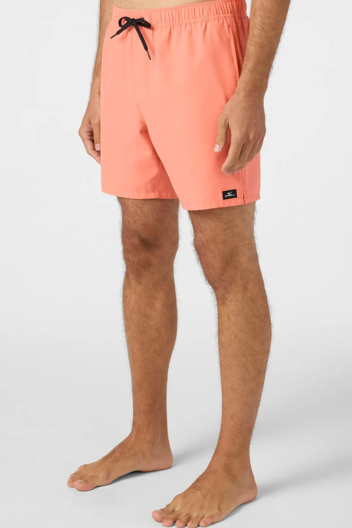 Lennox Hermosa Solid 17" Swim Trunks Trunks - Peach Echo | O'Neill