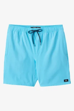 Lennox Hermosa Solid 17" Swim Trunks Trunks - Aquarius | O'Neill