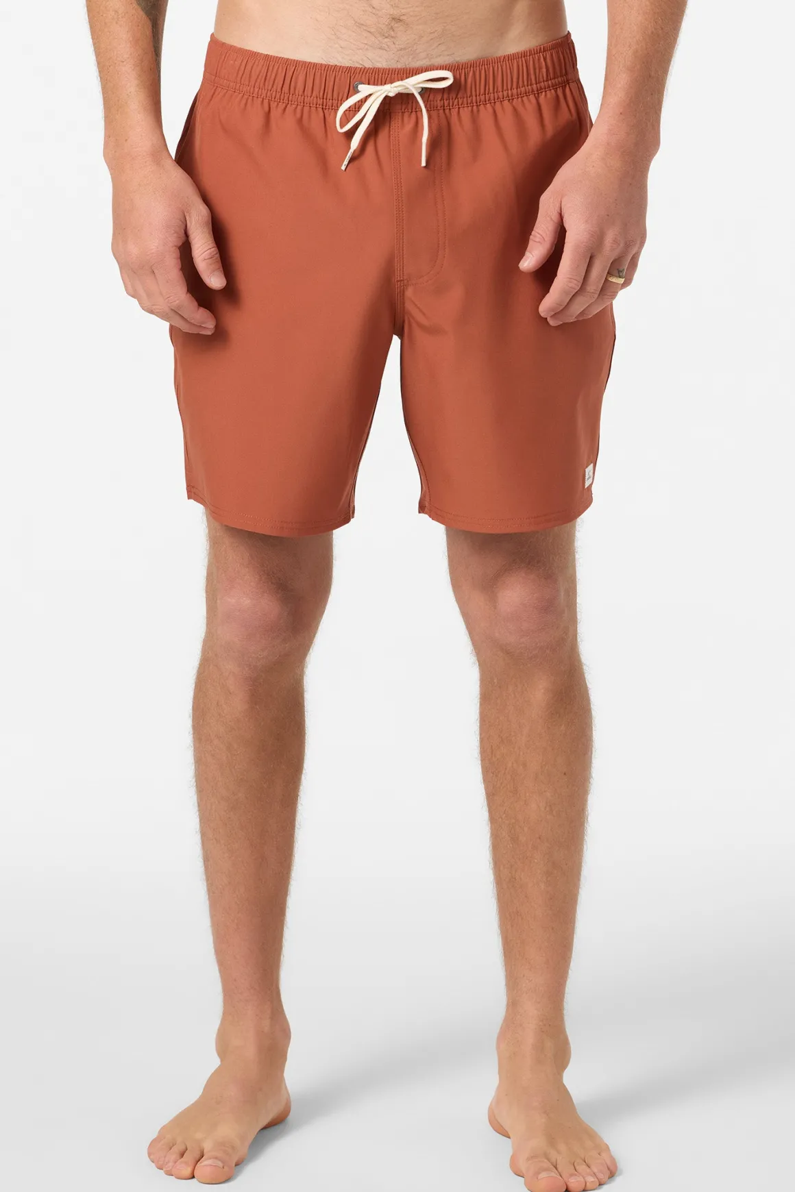 Lennox Hermosa Solid Volley 17" Swim Trunks Trunks - Chutney | O'Neill