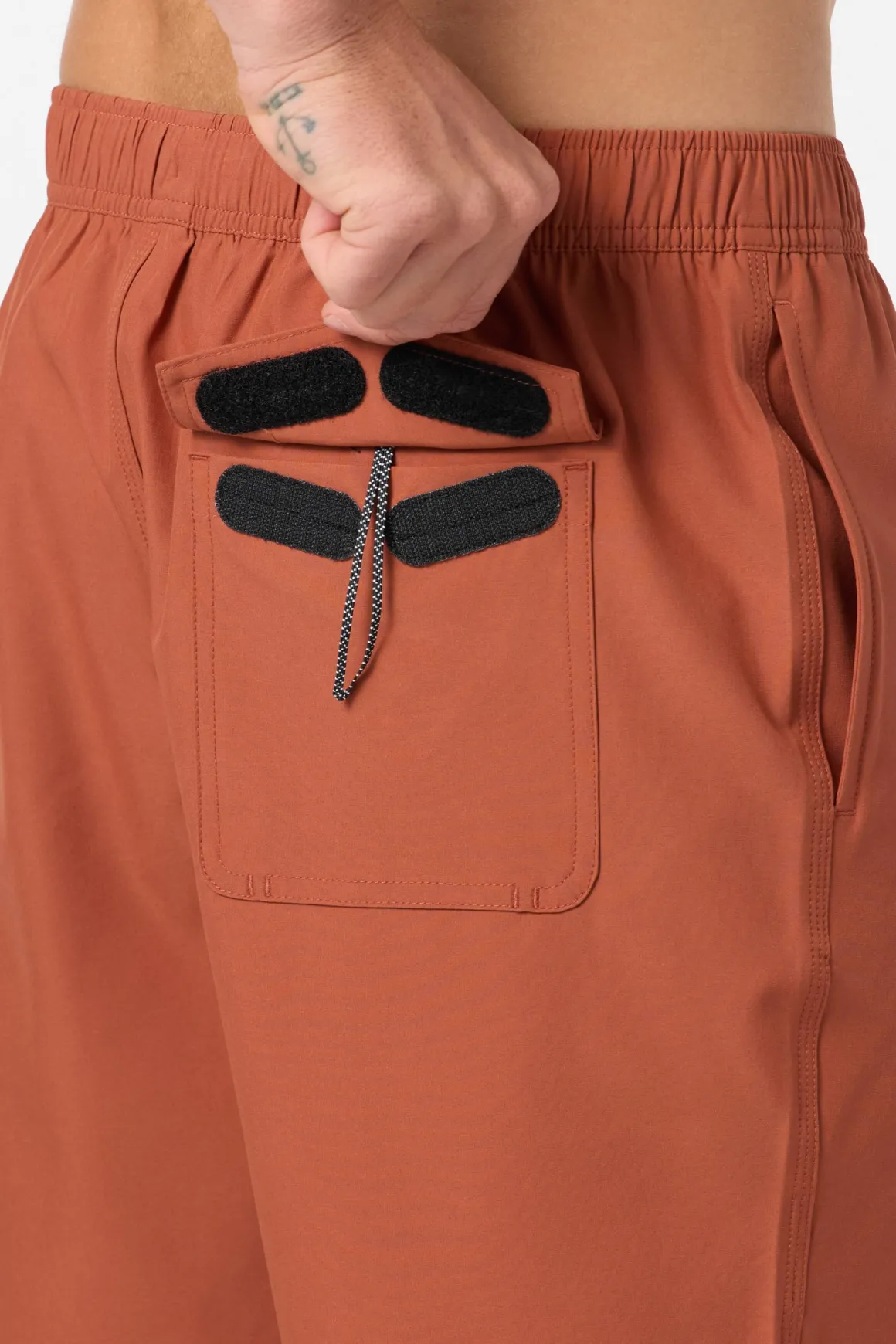 Lennox Hermosa Solid Volley 17" Swim Trunks Trunks - Chutney | O'Neill