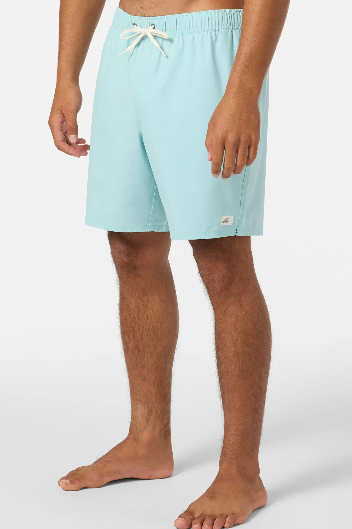 Lennox Hermosa Solid Volley 17" Swim Trunks Trunks - Canal Blue | O'Neill