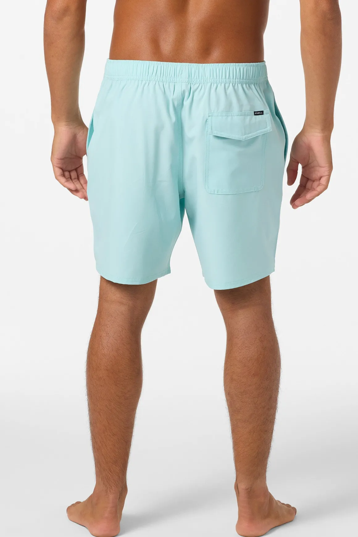 Lennox Hermosa Solid Volley 17" Swim Trunks Trunks - Canal Blue | O'Neill