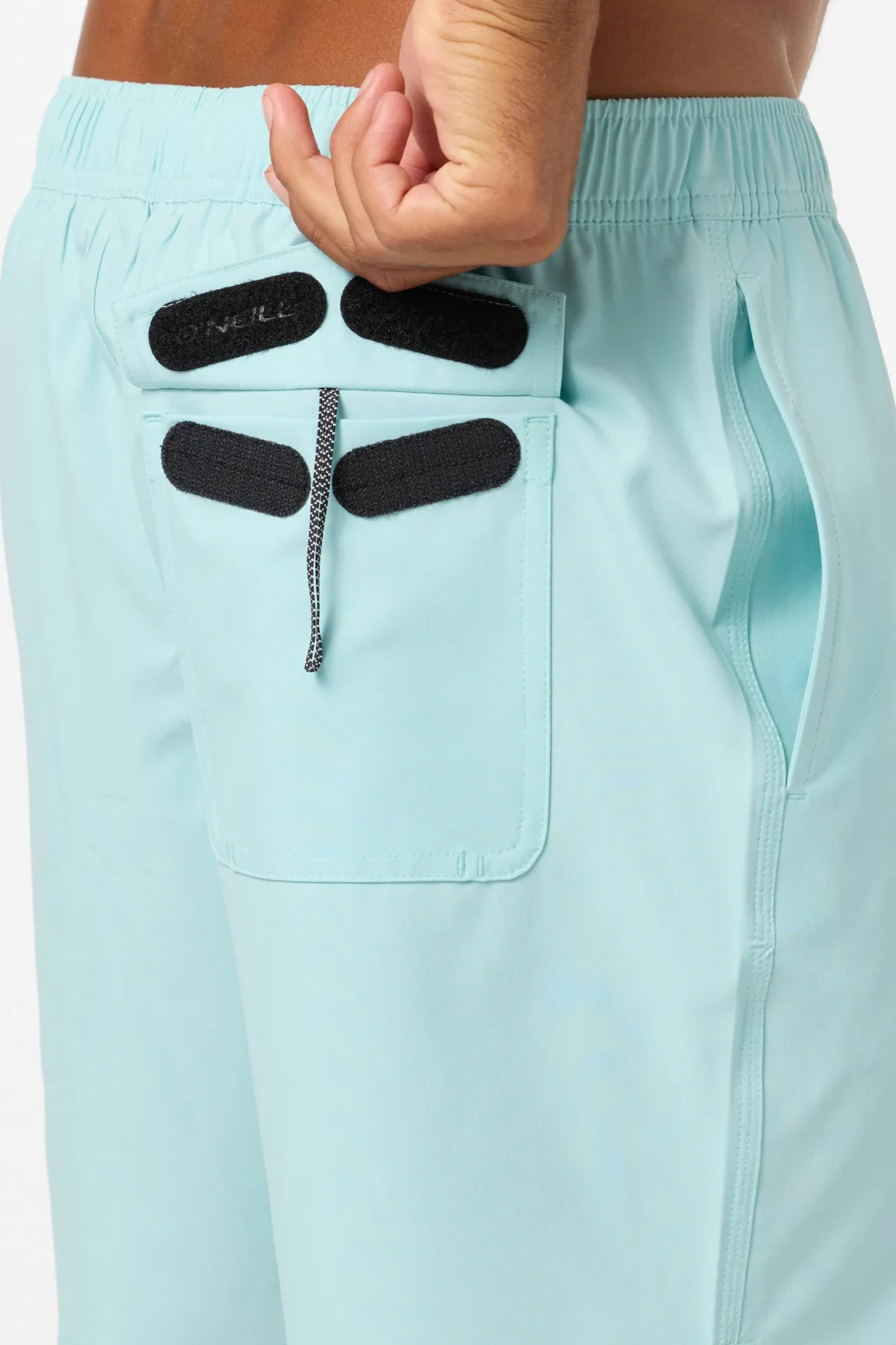 Lennox Hermosa Solid Volley 17" Swim Trunks Trunks - Canal Blue | O'Neill